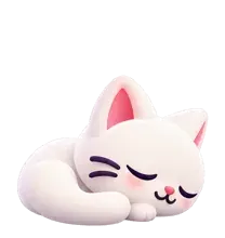 Chat qui dort